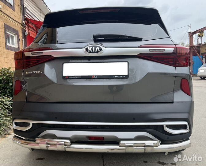 Защита бампера заднего KIA Seltos 2020+