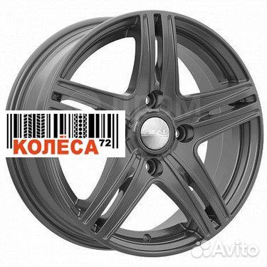 Skad City 6x15 4x100 ET38 Dia67.1 Графит