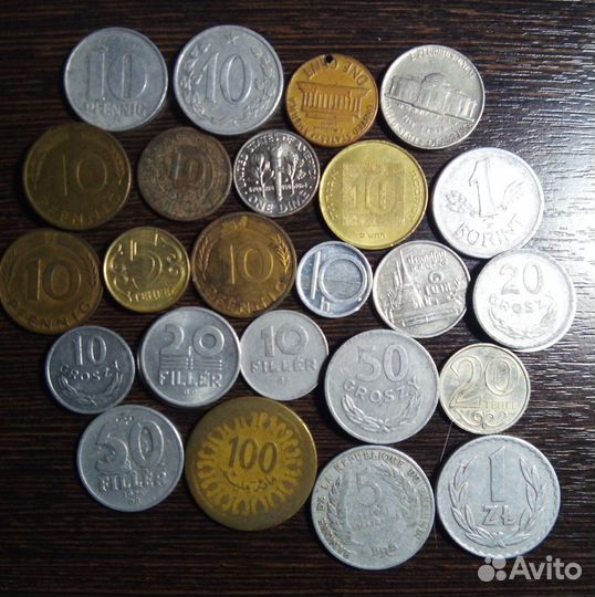 Иностранные монеты обмен, продажа