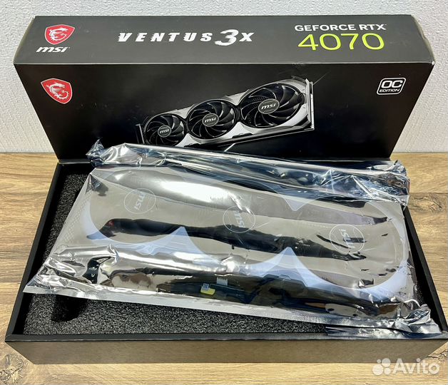 MSI nvidia GeForce RTX 4070 Ventus 3X E oс