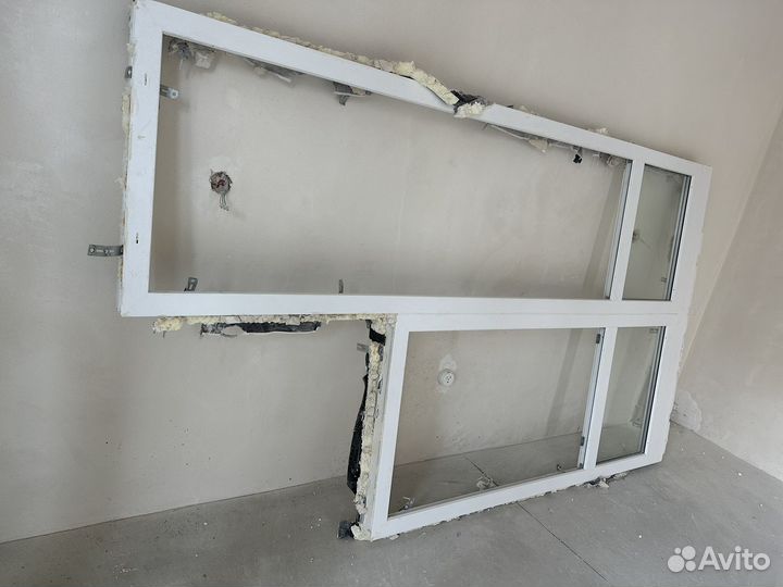 Балконная дверь с окном бу