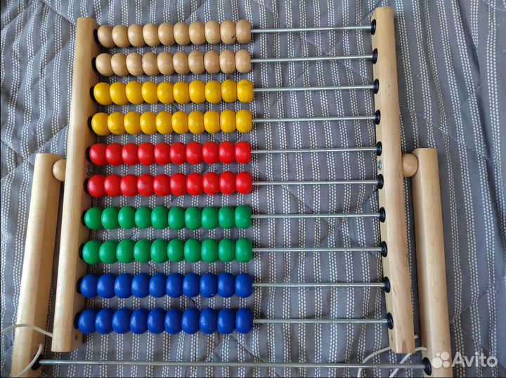 Икеа счёты игрушка