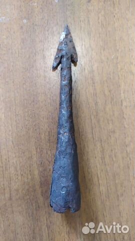 Наконечник копья 8-12 век. С шипами