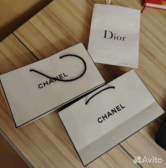 Брендовые пакеты chanel dior