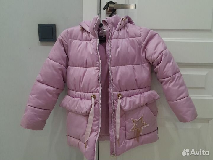 Куртка для девочки 128см