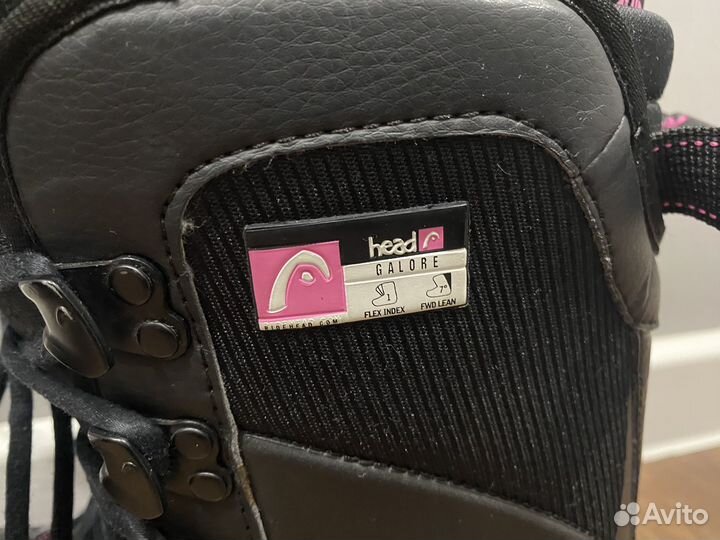 Сноубордические ботинки женские 39,5