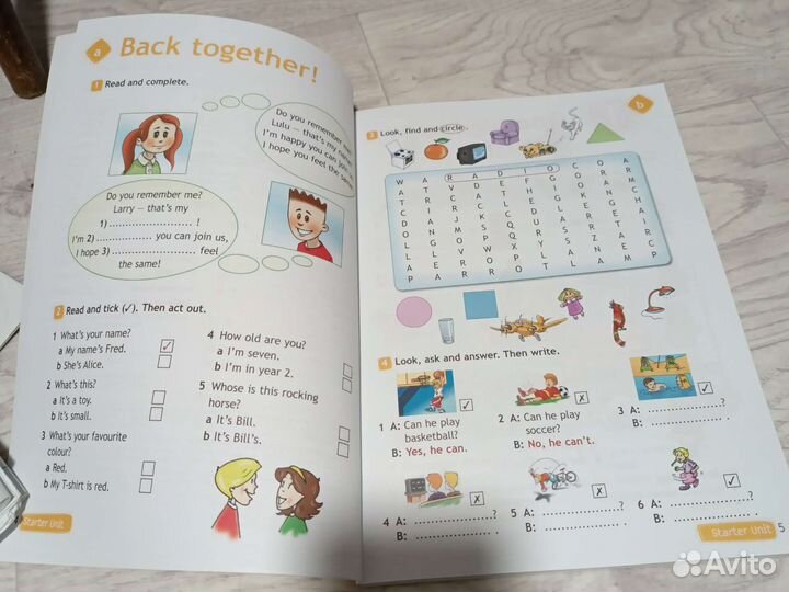 Рабочая тетрадь Spotlight 4 новая