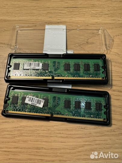 Оперативная память Samsung 2x1 gb DDR 2