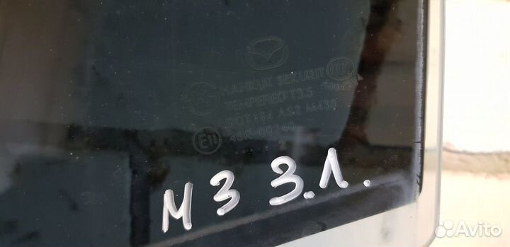 Mazda 3 BL 09-13 Стекло Двери задней левой правой