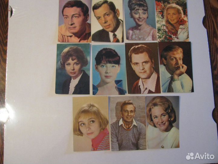 Фото артистов советского кино 60-80х годов, 73шт