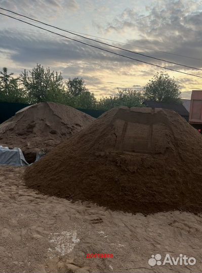 Песок щебень доставка
