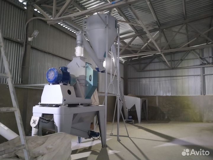 Комбикормовый завод для крс до 1,5 т/ч