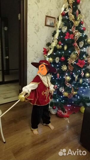 Костюм мушкетёра 3-4 года