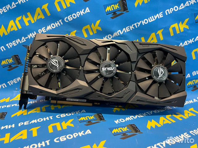 Видеокарта Asus GeForce GTX 1070 strix OC