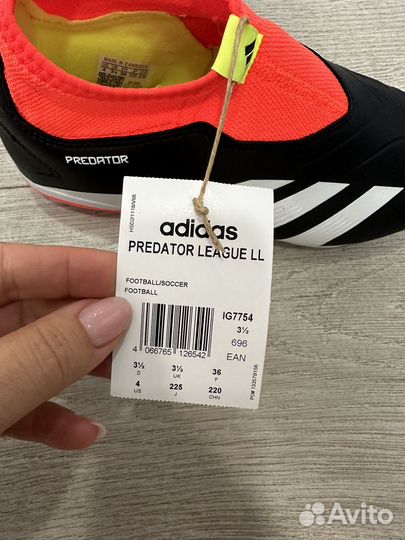 Бутсы дет Adidas Predator раз 35,5 (23 см)