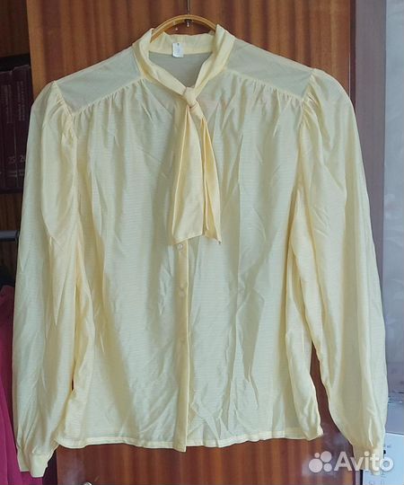 Блузки Польша, юбки, шерстяное платье СССР новое