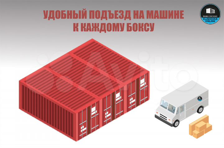 Склад, 30 м² / Аренда контейнера / Хранение