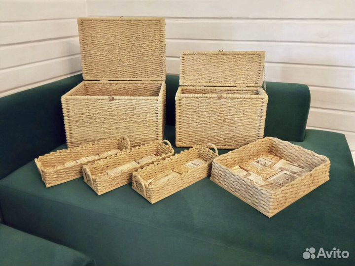 Корзины плетеные
