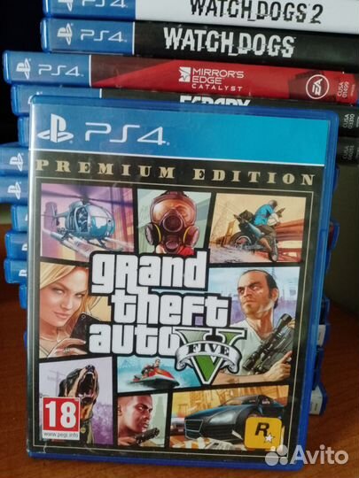 Gta5 premium edition для play station