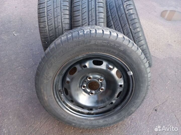 Колеса оригинал Skoqa/vw 185/60R14