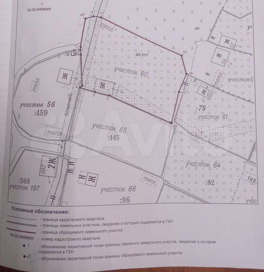 Участок 9,7 сот. (СНТ, ДНП)