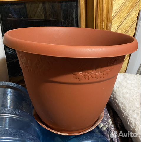 Кашпо горшок рябина Д400мм 22л с поддоном