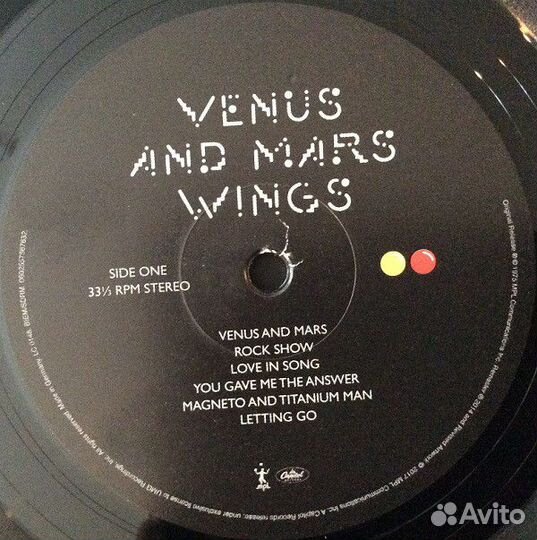 Виниловая пластинка Wings, Venus And Mars