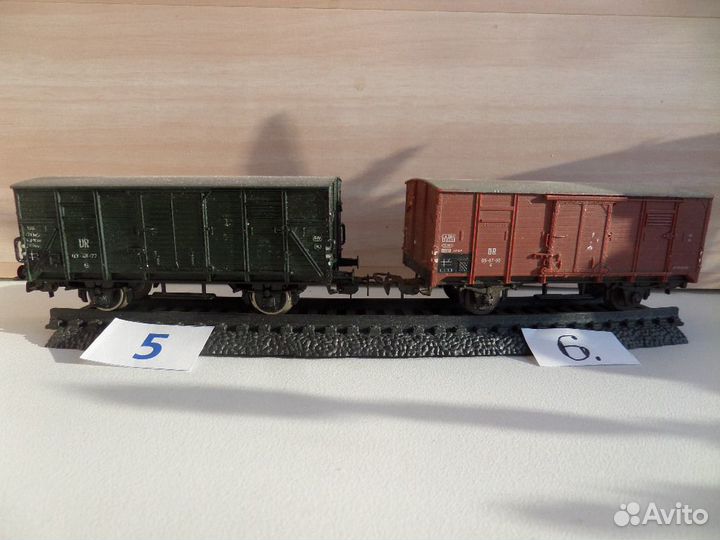 Товарные вагоны (модели жд 16,5мм но)