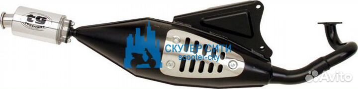 Глушитель тюнинг Tecnigas silent sport Yamaha Bw's