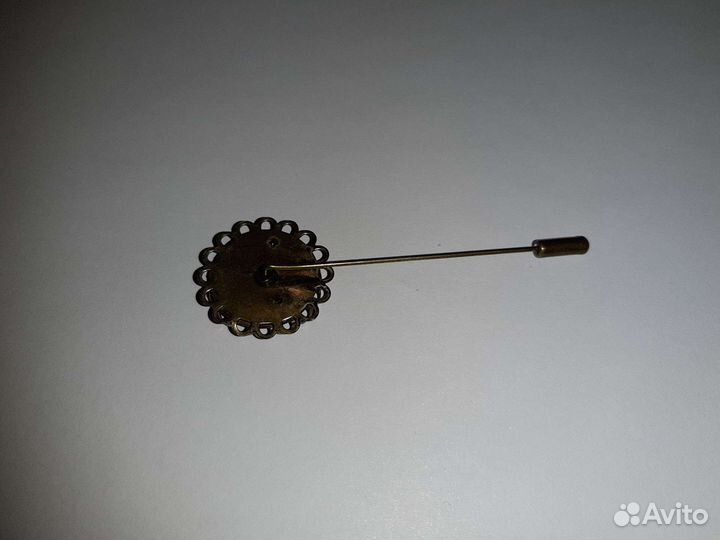 Основа-игла для броши