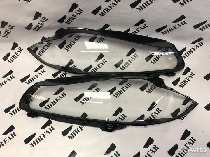 Правое стекло фары Jaguar XF 2011-2015 Рестайлинг