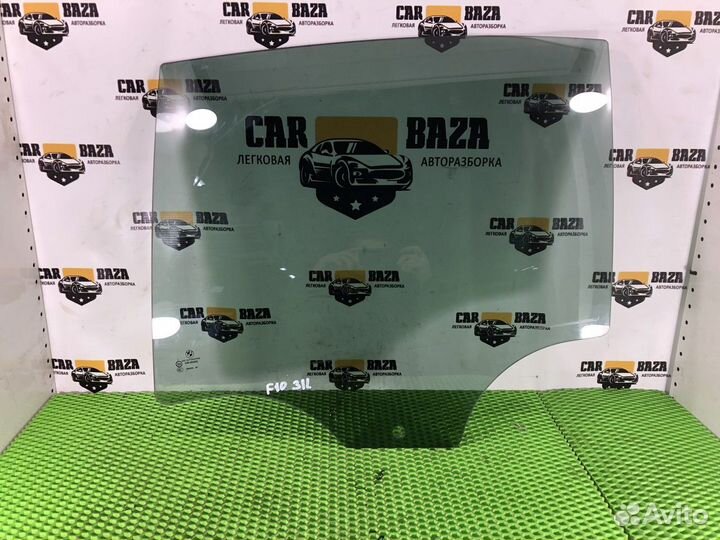 Стекло двери заднее левое L BMW 5