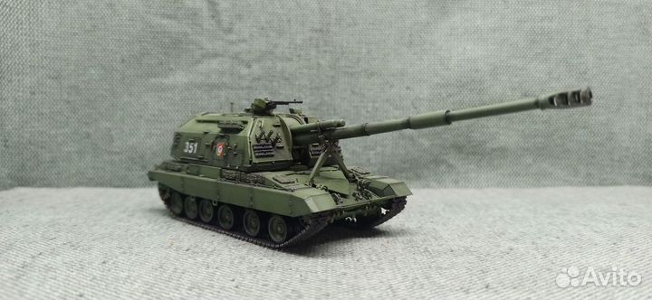 Модель мста-С в масштабе 1:72