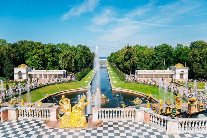 Экскурсия в Петергоф