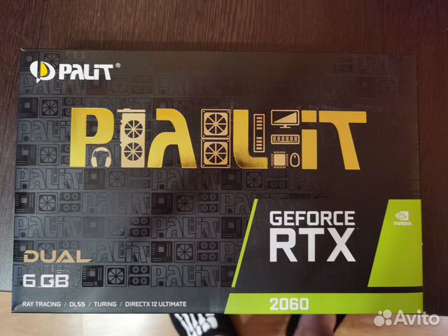 Продаю видеокарту Palit Geforce RTX 2060 6GB купить в Москве ...