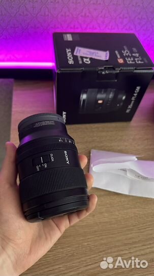 Sony fe 35mm f 1.4 gm