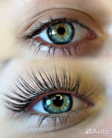 Ламинирование ресниц+Ботокс+Восстановление