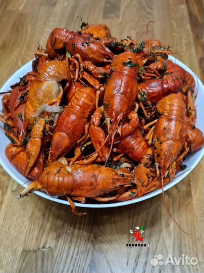 Живые раки;Варёные раки;Доставка
