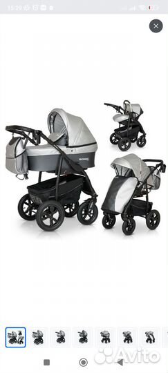 Коляска verdi sonic plus pro 3 в 1