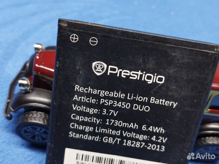 Prestigio Grace X3. PSP3450 Duo. Аккумулятор. Нов