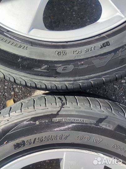 Колеса Bmw 122 стиль R17 235/55