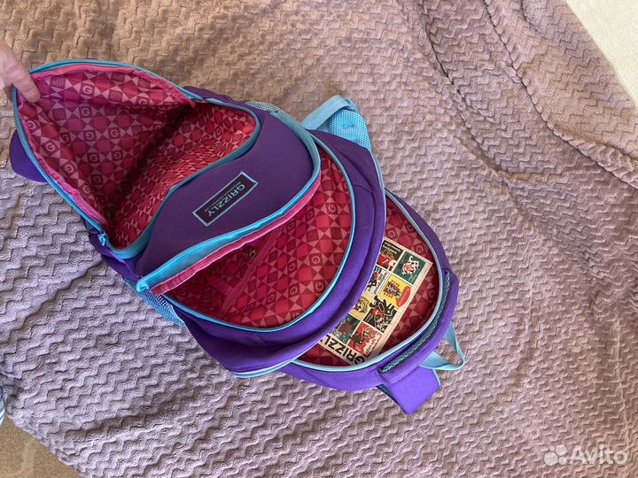 Рюкзак школьный для девочки grizzly