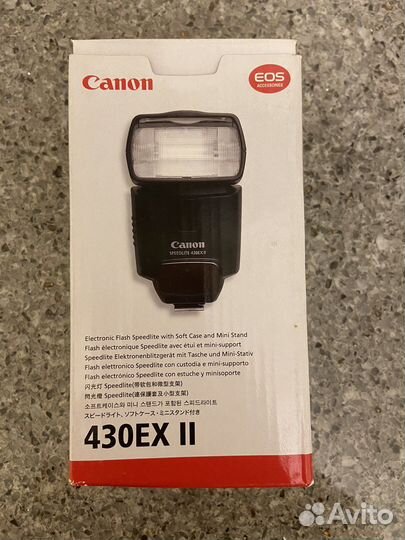 Фотовспышка canon 430 ехii