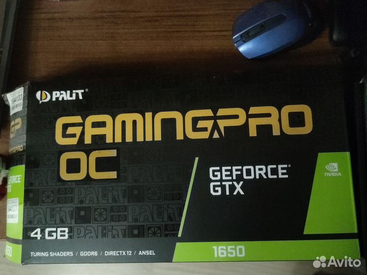Видеокарта gtx 1650 4 gb