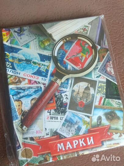 Альбом для марок + марки