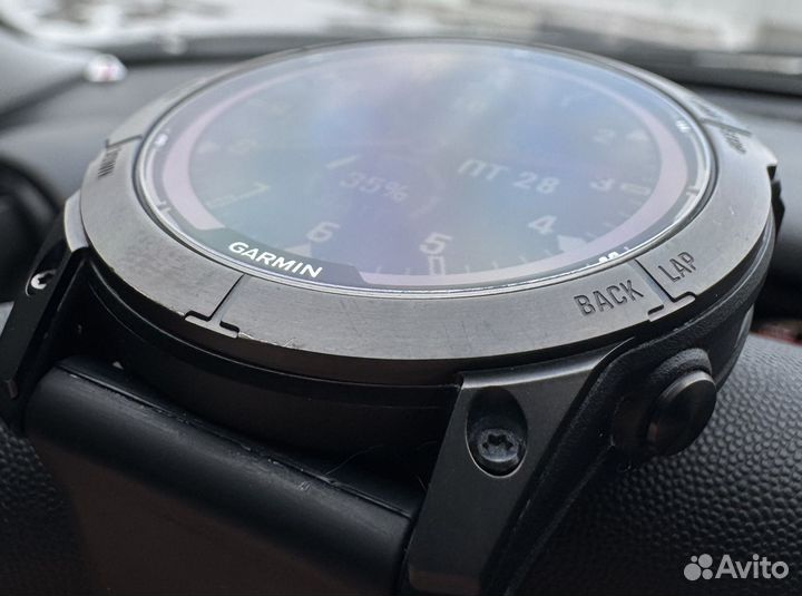 Часы garmin fenix 7x pro sapphire solar titanium
