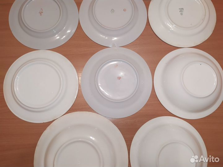 Тарелки салатники разные советские СССР 8 шт