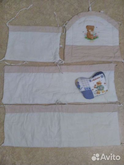 Бортики в кроватку