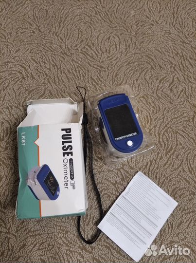 Пульсоксиметр новый