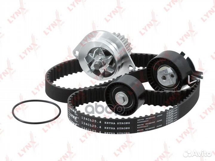 Комплект ремня грм с водяным насосом PW1208 LYN